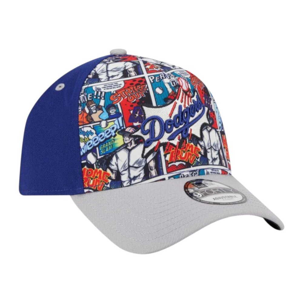 New Era Los Angeles Dodgers Diamond Hero Edition 9FORTY A-Frame Snapback Hat Cap - Picture 4 of 8